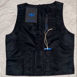 Women's Adidas Blue Fetish Underbust Corset top